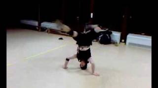Bboy joppie headspin - 2000 attempt