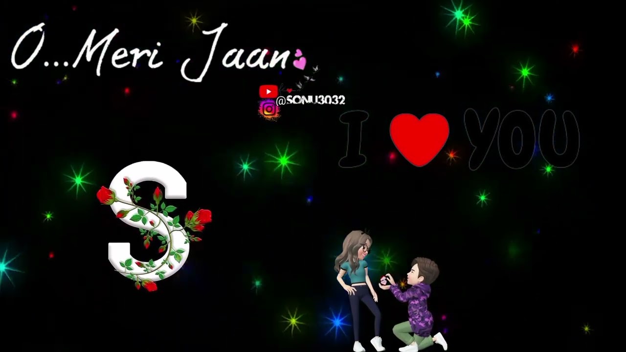 S Letter Name status❤✨️||NewTrendin Name art video 