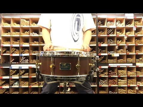 どらむ村オリジナル 限定スネア[CANOPUS MO-1455 6本スナッピー仕様] / Maple Snare 14 × 5.5  Special 6 snare wire