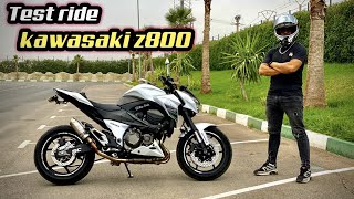 الدراجة الأكثر شعبية بالمغرب  Test ride N°2 kawasaki Z800