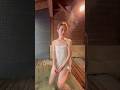撮影後半は湯船に浸かる時間が短くなります🤭♨️#40代女子 #温泉女子 #hotspring #onsen