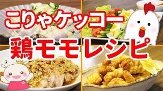 鶏ももレシピ4品紹介♪美味しくてたまらい！#218