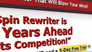 Details Spin Rewriter 2 0   Full Video Update