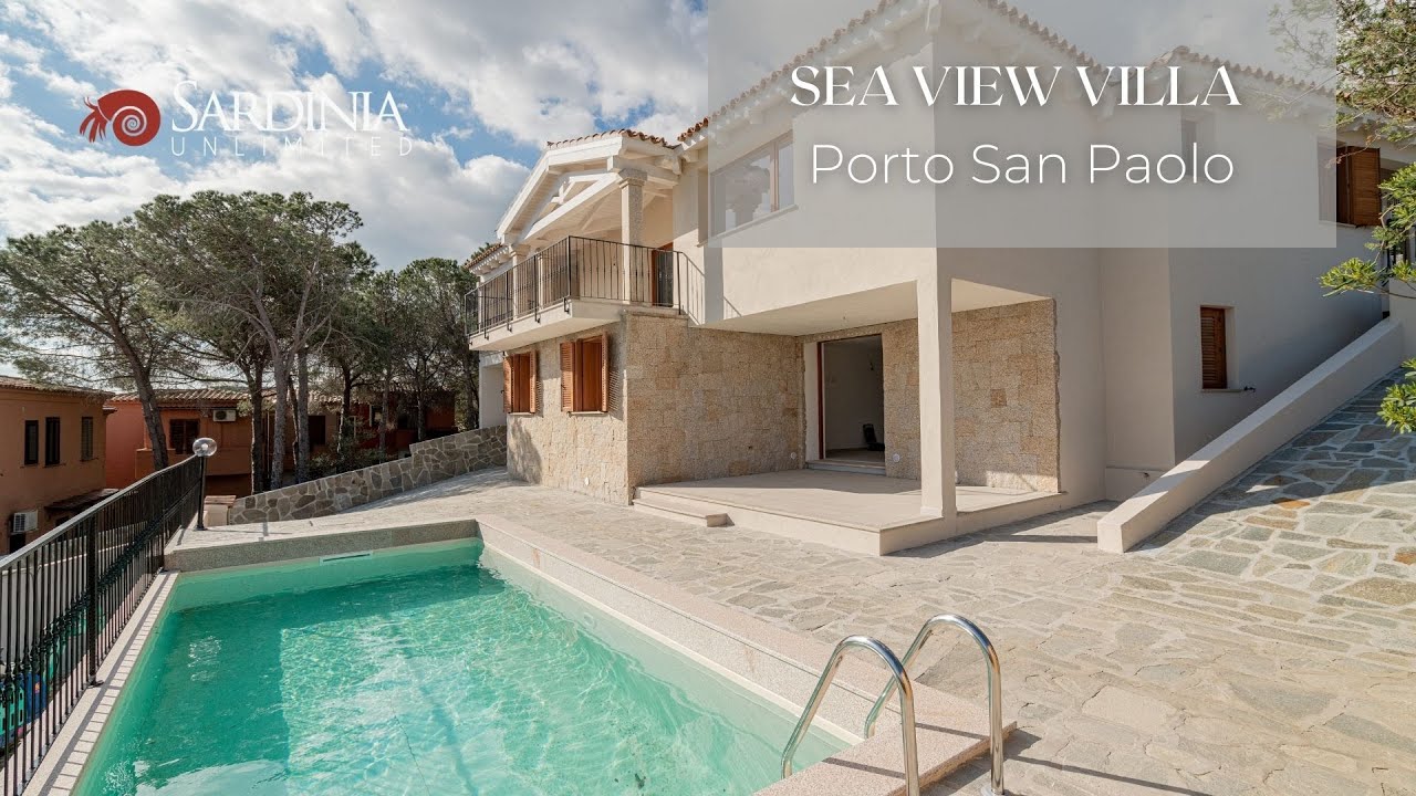 Sea view villa with pool | Porto San Paolo
