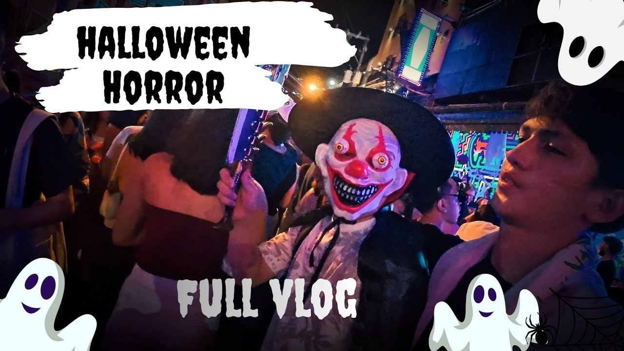 Epic Halloween Night in Burgos Philippines 🎃 | Scary Encounters, Party Vibes & Real Horror Moments