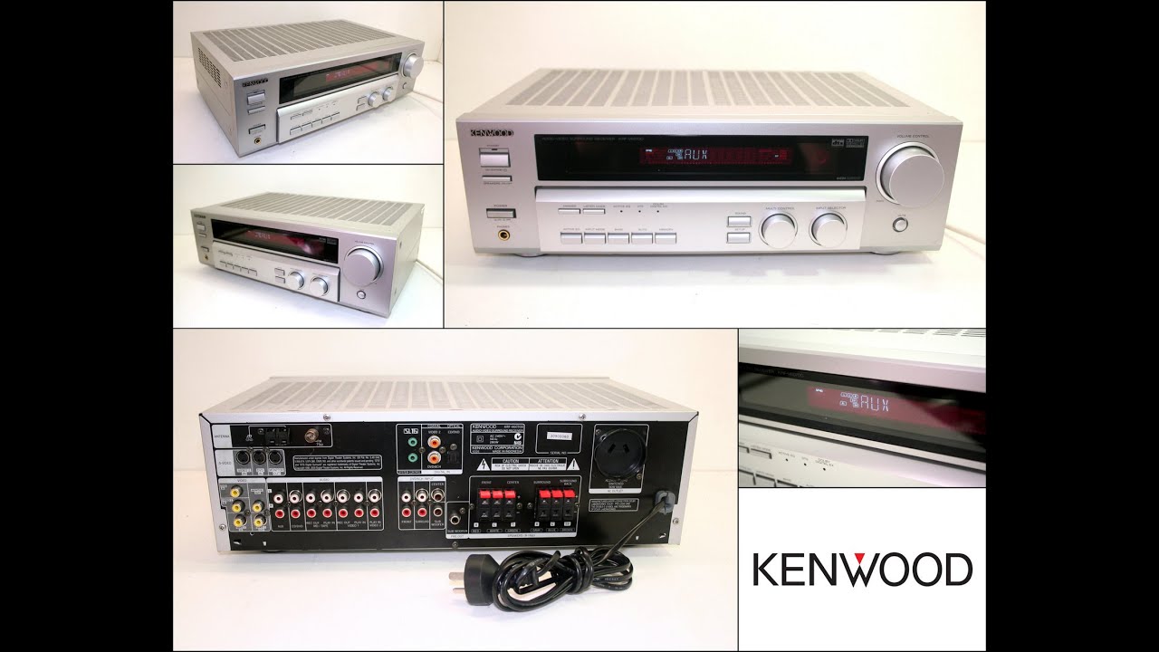 KENWOOD KRF-V6070D 6.1 Channel AV Audio Video Surround