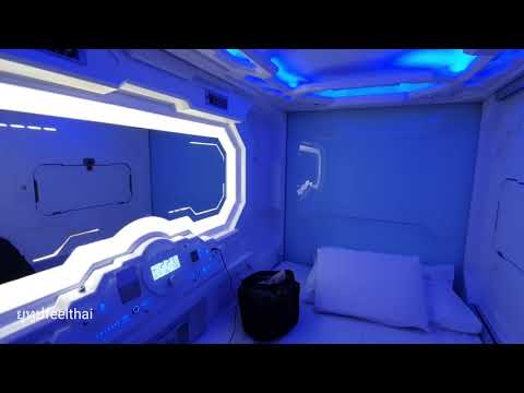 โรงแรมแคปซูลพัทยา hi capsule Pattaya hostel