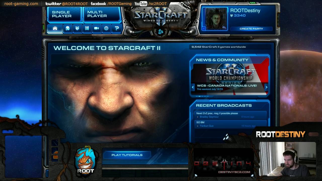 Destiny Sc2 Destiny 17th July #8 SC2 - YouTube
