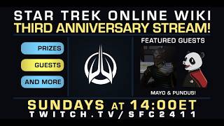 STO Wiki 3rd Anniversary Fundraising Stream #3 ft. Mayo and Pundus