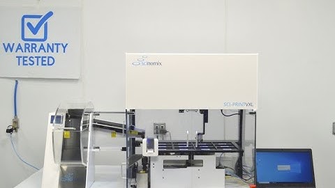 Scinomix Sci-Print VXL Automated Tube Labeling [BOSTONIND] - 48272