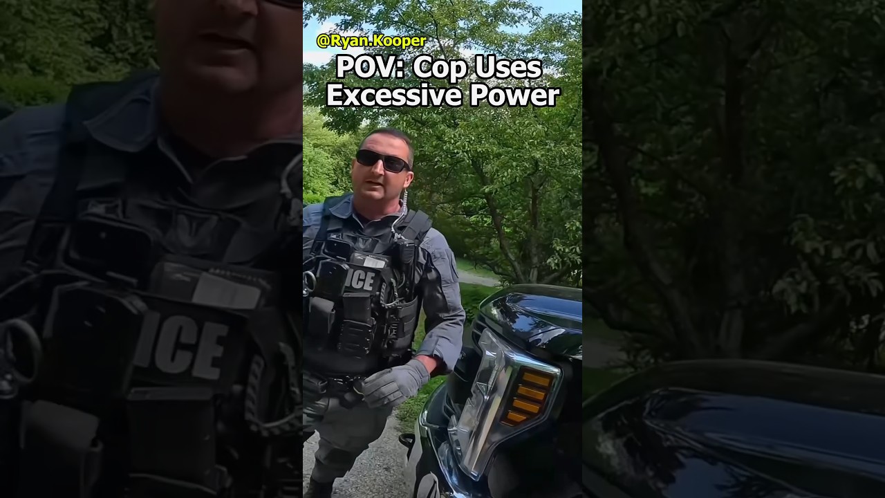 Biker Abused By a Cop!