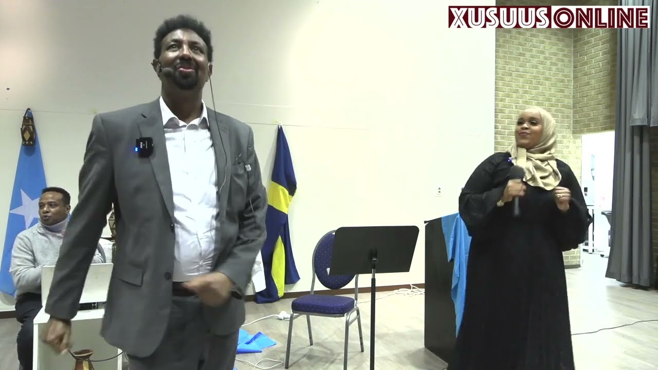 CABDI BAADIL IYO ANISA SHIRWAC LIVE STOCKHOLM XUSUUSTII SAMATAR IYO AU SAADO CALI
