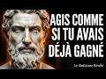Apprends à avancer comme si tu avais déjà triomphé