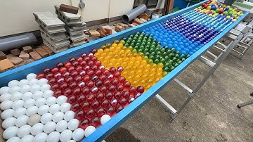 Make a water marble run course using an improved rotating bucket and aquarium. #ASMR