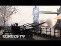 How To Do A Royal Gun Salute For The Queen | Forces TV