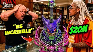 La GUITARRA MÁS EXTRAÑA que PARALIZÓ EL PRECIO DE LA HISTORIA | Pawn Stars 😱🎸