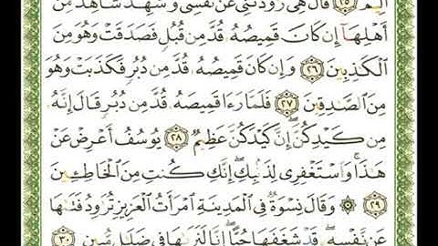 سورة يوسف 12 - 114  شيرزاد عبد الرحمن طاهر - قراءة مرتلة