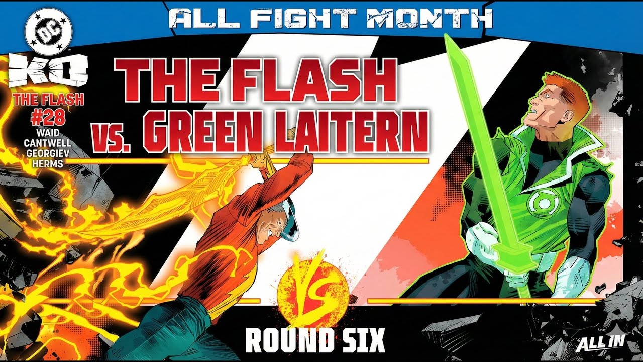 Flash vs Green Lantern DC KO