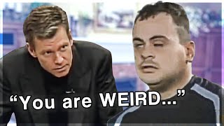 Chris Hansen WEIRDED OUT by BALLSY Creep...