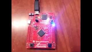 Testing board on Lab 6 for EdX Embedded Systems course
