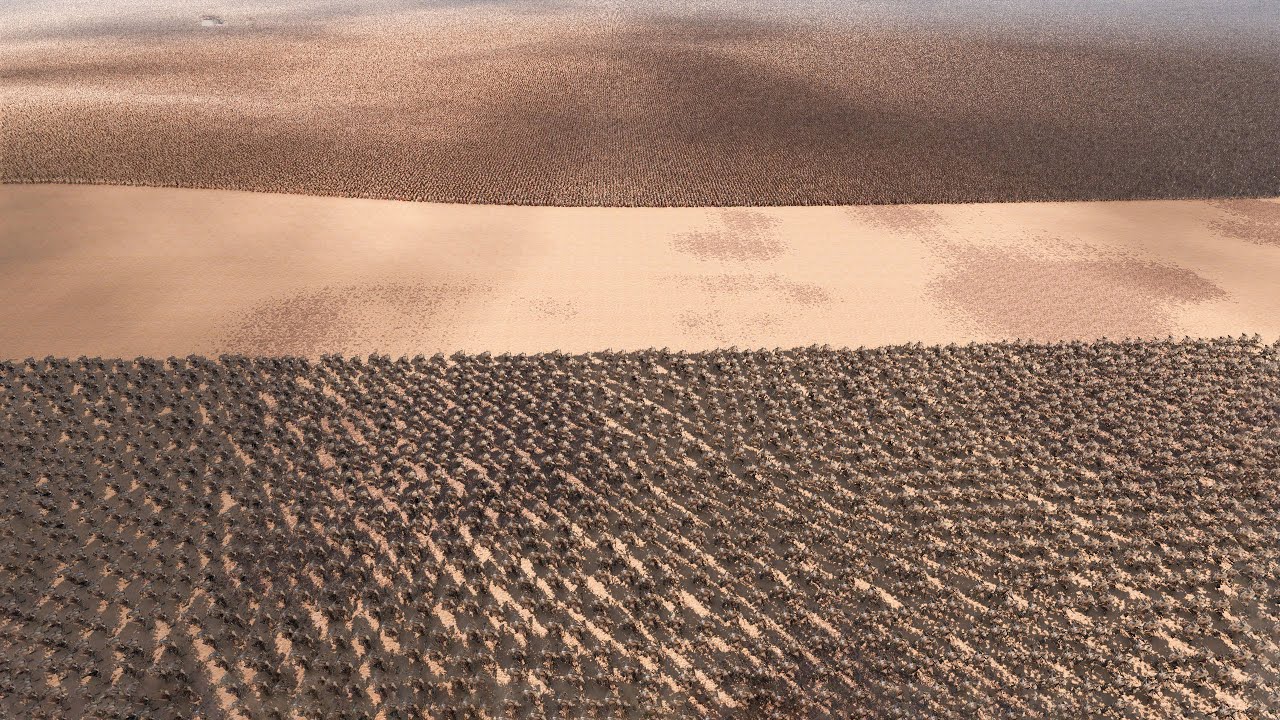 1 MILLION Spartans vs 10.000 Trolls | Ultimate Epic Battle Simulator 2