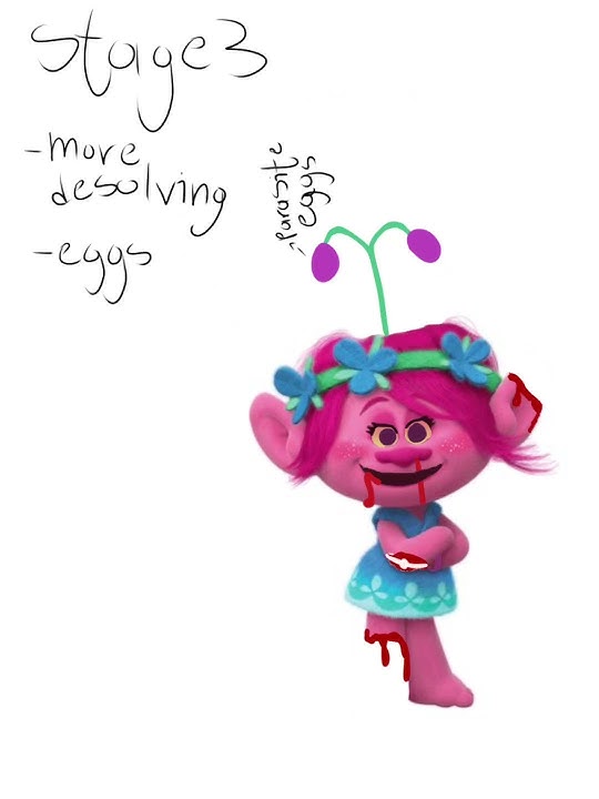 ‘Groove Parasite’ info #trolls #trollinfection #art #drawing #digitalart #infection