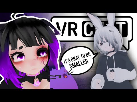 I find out that Boshi is bigger than me 😭 -VRChat Funny moment's