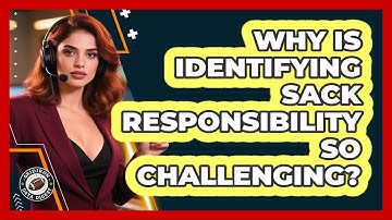 Why Is Identifying Sack Responsibility So Challenging? - Gridiron Data Digest