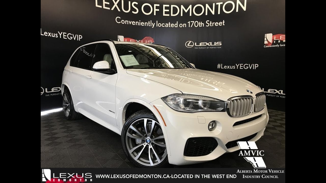 Used White 2015 Bmw X5 Xdrive50i Walkaround Review Drayton Valley Alberta