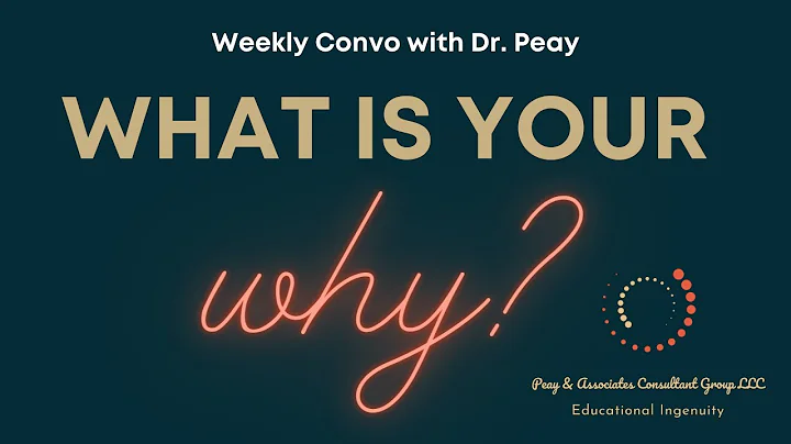 Weekly Convo's - What is your why?