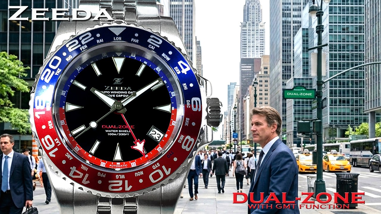 Watch] What functions does a GMT watch have? -ZEEDA- - YouTube