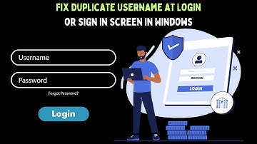 How to Fix Duplicate Username at Login or Sign In Screen in Windows 11