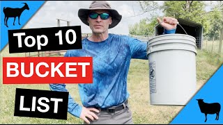 Top 10 Items I Carry to Work Goats and Sheep