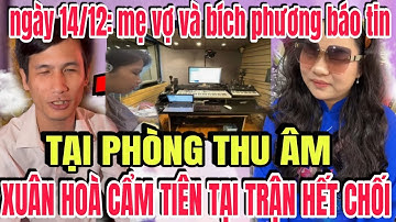 Chấn Động: Tại Phòng Thu Âm Xuân Hoà Cẩm Tiên Hết Chối... Mẹ Con Bích Phương Khóc Nghẹn...