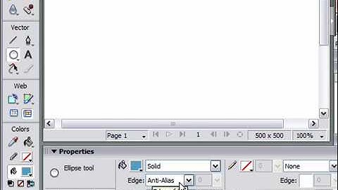 Draw a Shape in Fireworks CS3