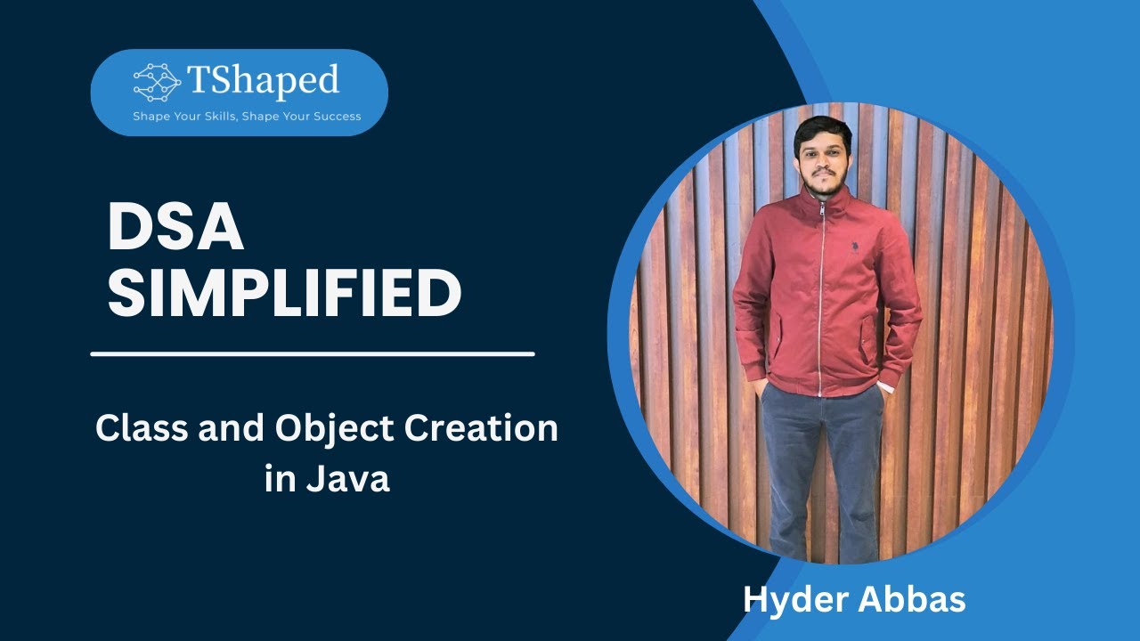 Understanding Class and Object Creation in Java | Master DSA in Java ...