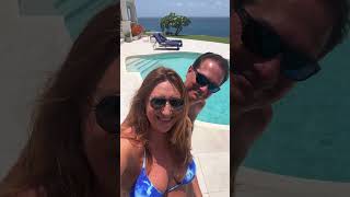 Poolside Fun in St. Martin