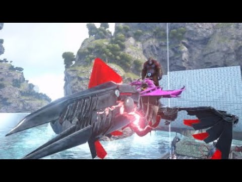 Ps4 Ark ブリーディングで全マップ疑似的使用可能 ジェネシス専用エラーを起こしたケツァルコアトルス召喚コマンドで申し訳ございません Youtube