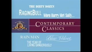 MGM Contemporary Classics VHS Promo (1998)