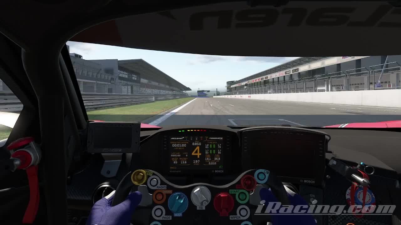 Track Guide: iRacing Nürburgring Grand-Prix-Strecke - BES/WEC McLaren 720S GT3 EVO (Dry) (Hotlap...