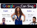 Google sings tukoh taka   google translate   aju akay   worldcup2022