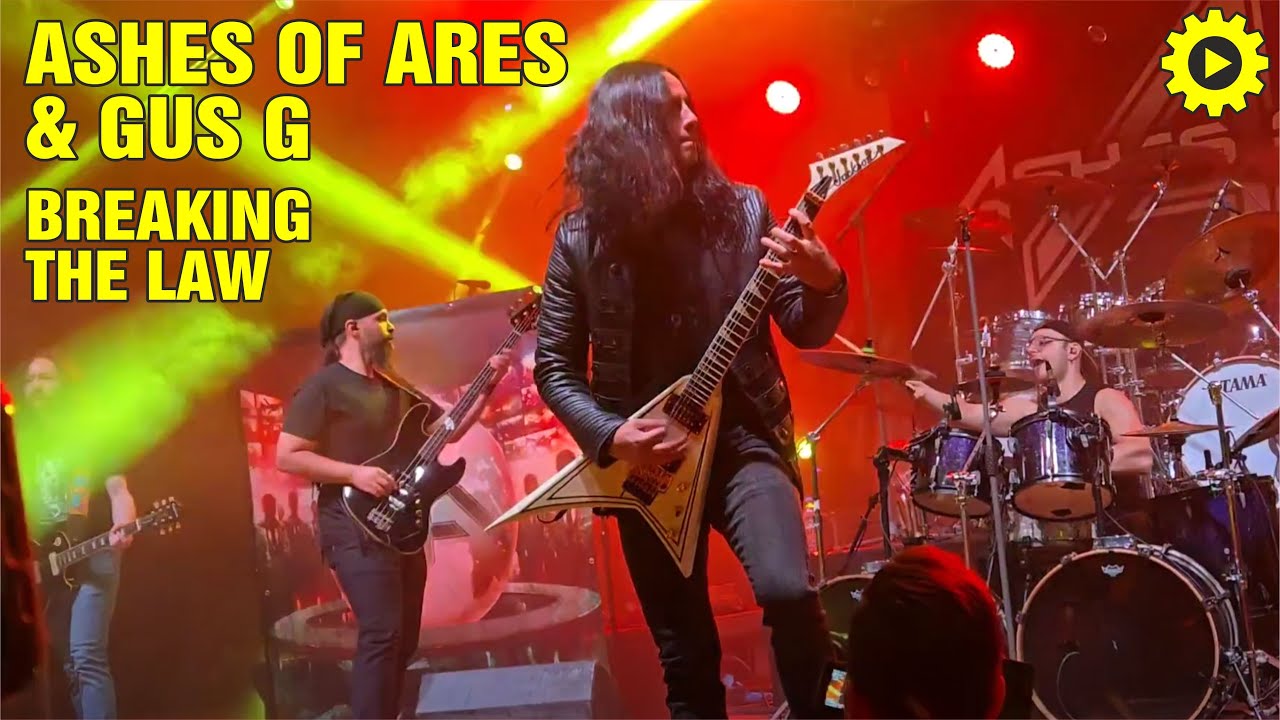 ASHES OF ARES (ft Gus G) - Breaking the Law [#live 29/9/2025 in Thessaloniki Greece]