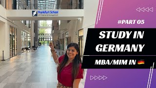 Interview with a graduate from Frankfurt school of finance and Management | MBA/MiM in Germany 🇩🇪