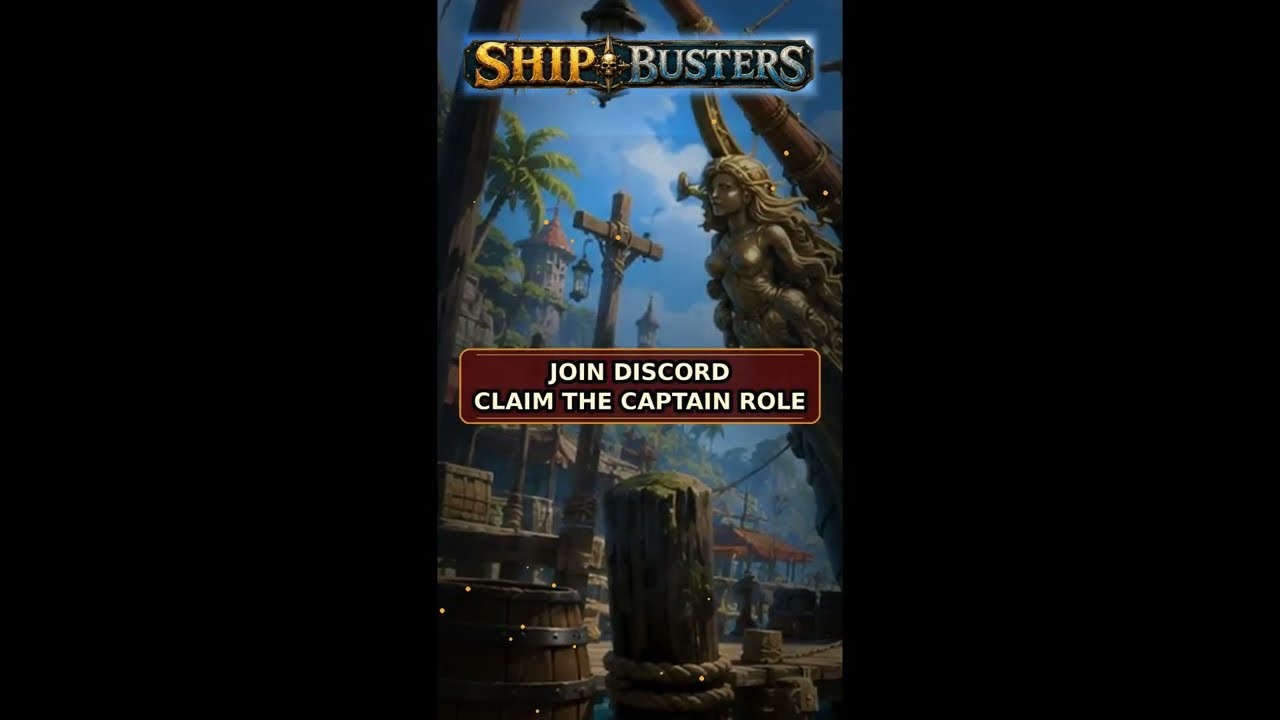 Ship Busters Only 55 Captain Roles Remain! 🏴☠️ | Ship Busters #shorts