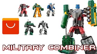5-in-1 Military Combiner | #transformers #combiner #aliexpress