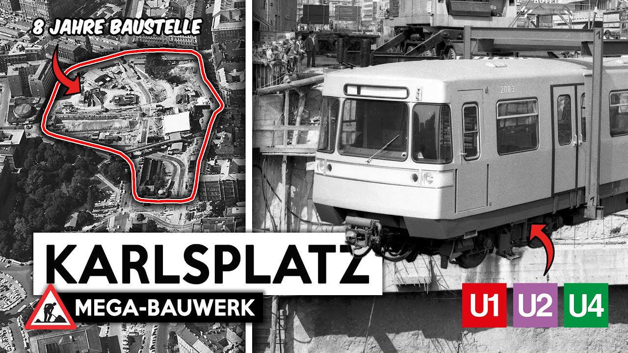 Wie wurde Wien's größte U-Bahn-Station gebaut? | Baugeschichte der Wiener U-Bahn Teil 1: Karlsplatz