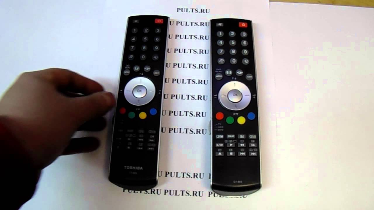 Telecomando Di Ricambio SimplyAll Per Toshiba CT-865: Sostitutivo Diretto, Nessuna Programmazione, Stesse Funzioni Dell'Originale