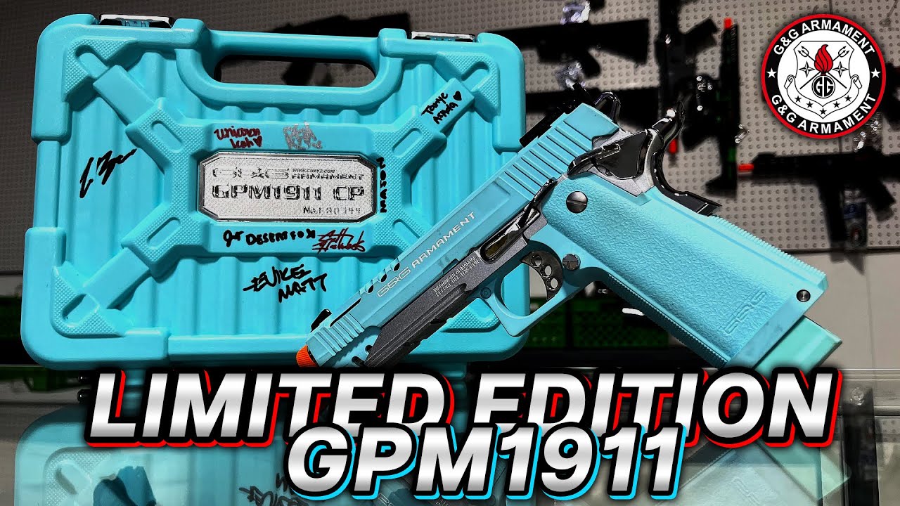 G&G GPM Macaron Blue1911 CP Hi-Capa Gas Airsoft 6mm Pistol, Pistols, SS  Airsoft, Atlanta, Georgia