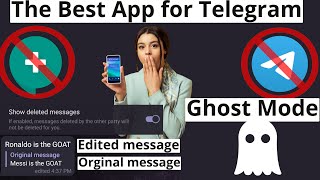 Best app for Telegram (you can see edited & deleted message) screenshot 1