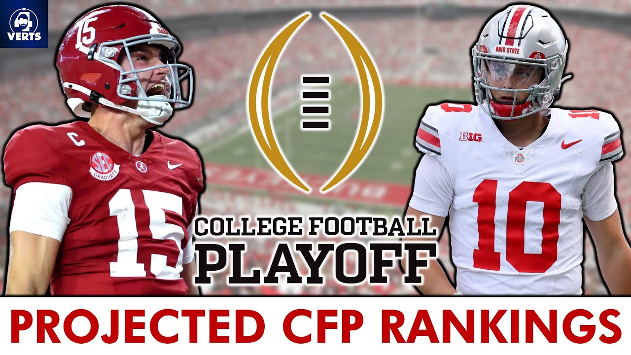 College Football Playoff Rankings & Bracket Projection - YouTube
